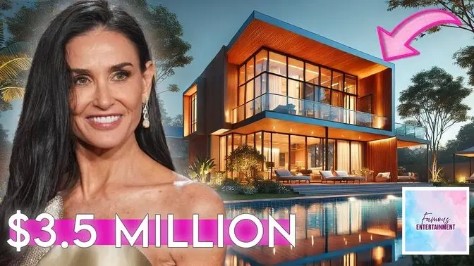 Demi Moore | Idaho Retreat & $3.5 Million Beverly Hills Mega Mansion | House Tour 2025