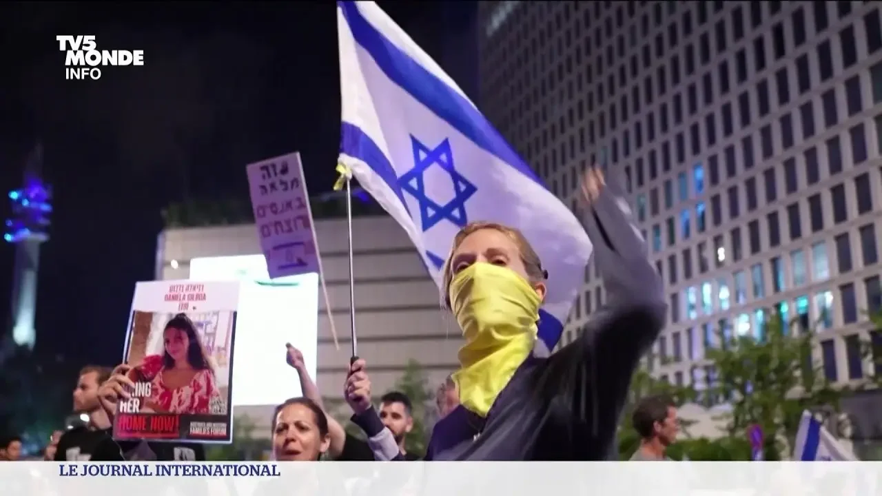 Otages à Gaza : les anti-Netanyahu mobilisés en Israël