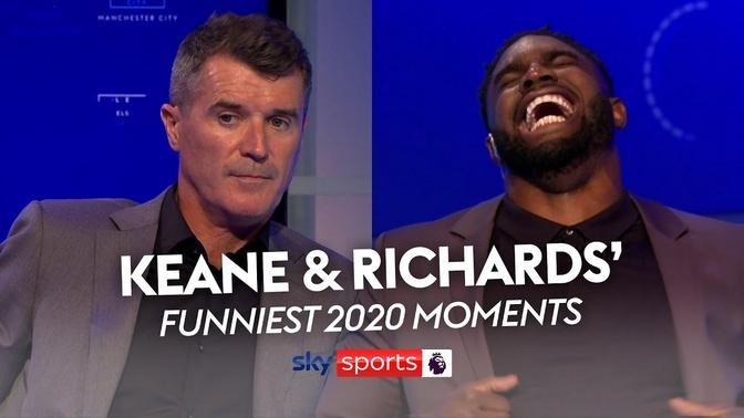 Roy Keane and Micah Richards' FUNNIEST 2020 Moments! 🤣