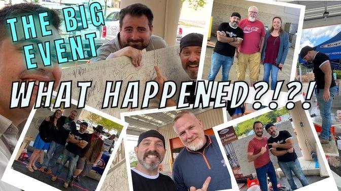What happened at The Big Event?!?!