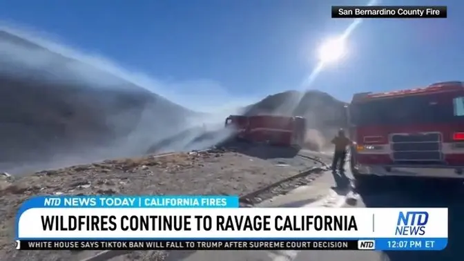 Wildfires Continue to Ravage California