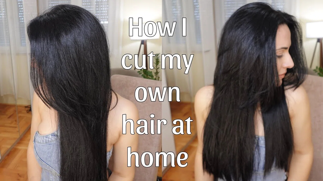 One layer haircut | How I cut my own hair at home