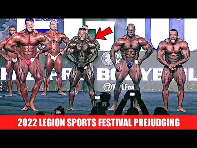 2022 Legion Sports Festival Prejudging： Tonio Burton DOMINATES