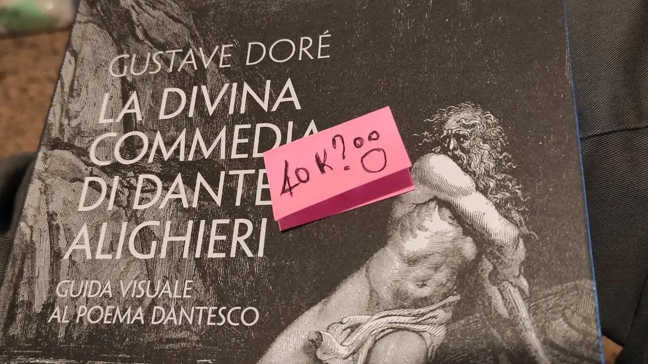 SPECIALE 40K ISCRITTI😳​:​ REGALO UNA DIVINA COMMEDIA RARA 😱