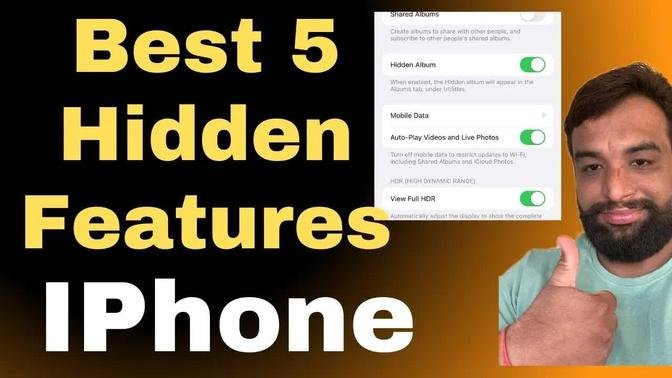 Best 5 Hidden Features Of Iphone in Hindi,Iphone Hidden Tips and tricks 2021