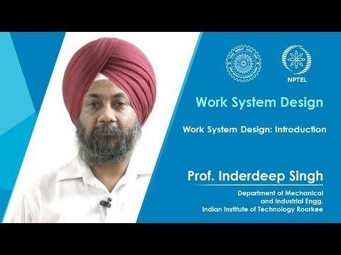 Work System Design: Introduction