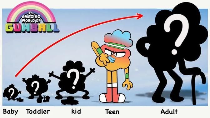 The Amazing World Of Gumball Growing Up Compilatiton | Cartoon Transformation | Cartoon Wow