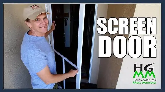 Installing A Home Depot Screen Door Installing A Home Depot Screen Door