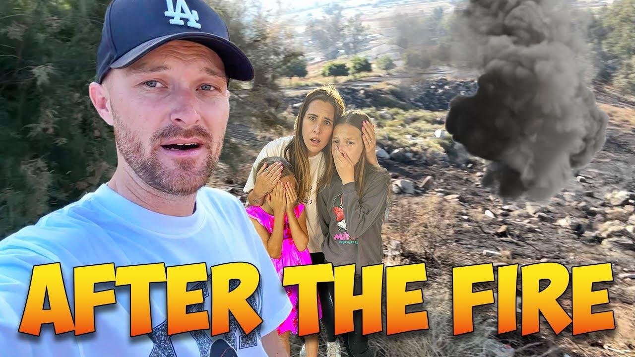 AFTER OUR HOUSE CAUGHT FIRE... WHAT'S LEFT and WHAT'S LOST