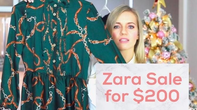 Zara Sales Haul - What I Got for $200