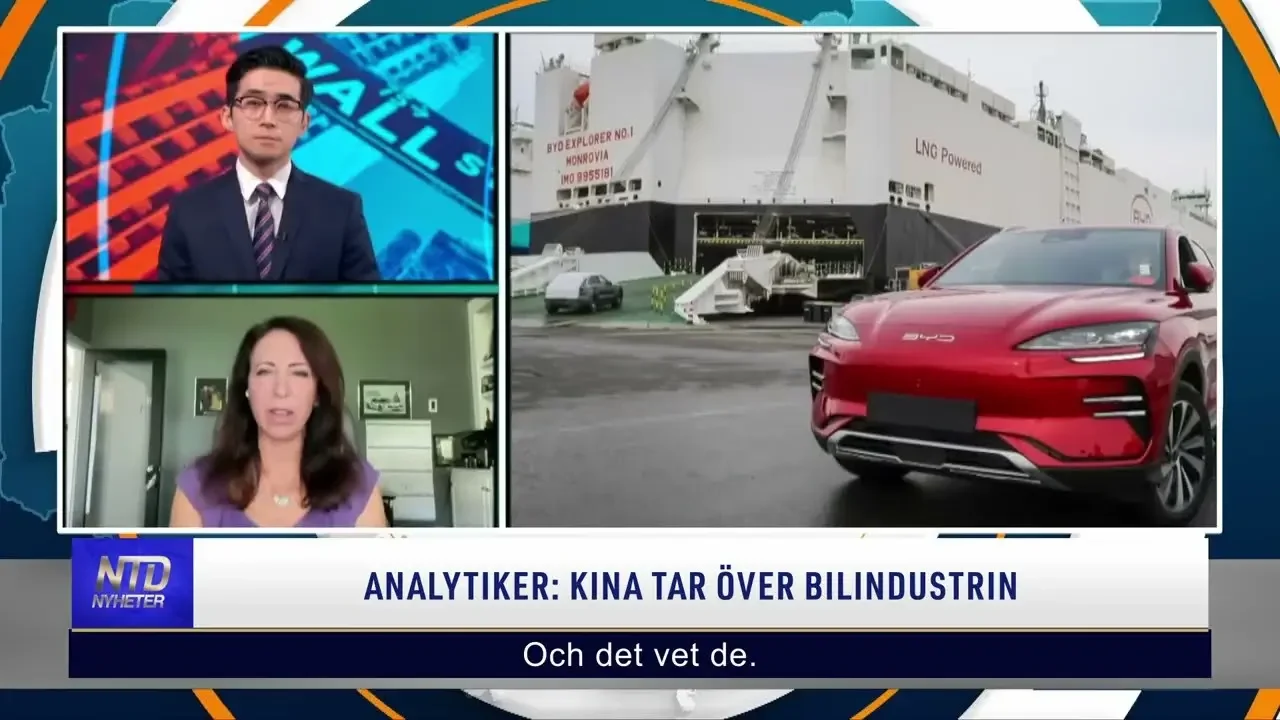 Analytiker: Kina tar över bilindustrin