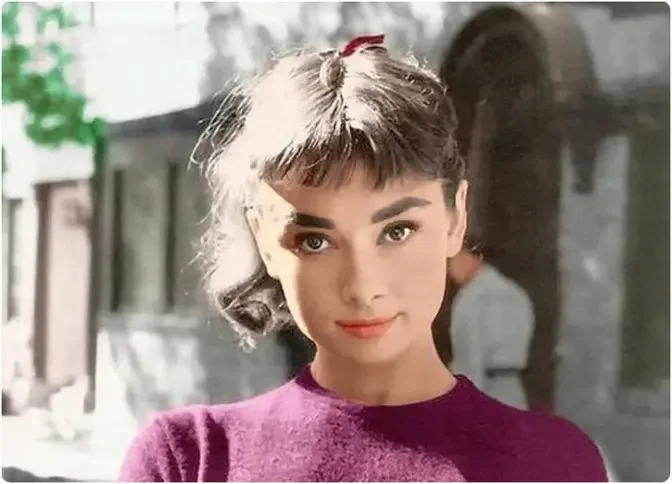 ローマの休日カラー化＆高画質化（part5・6）- Audrey Hepburn