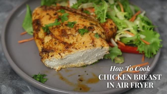  How to cook chicken breast in an air fryer?  