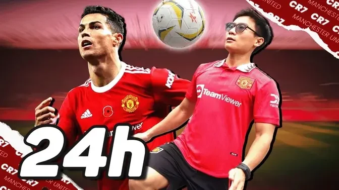 Ăn và Tập Luyện như Cristiano Ronaldo TRONG 24 GIỜ (Ronaldo routine) | THẾ DÂN