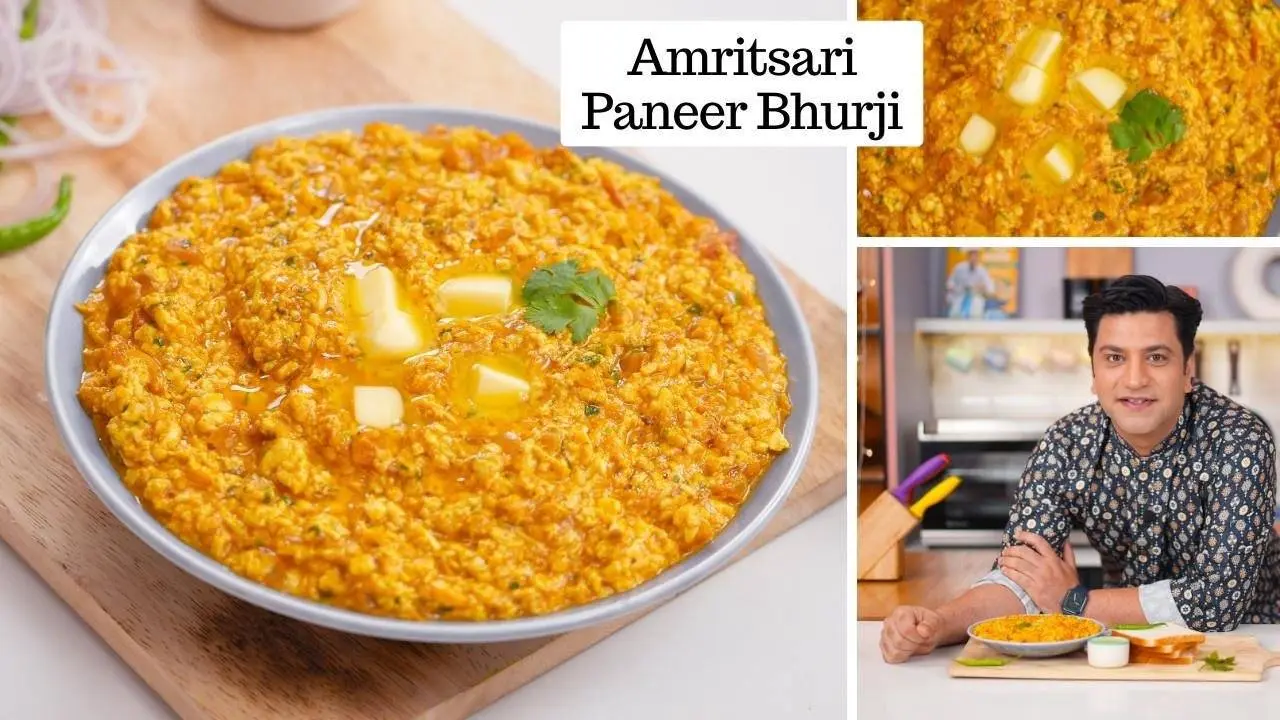 Amritsari Paneer Bhurji | ये आसान भुर्जी बनाके अमृत्सर का स्वाद चखो | Kunal Kapur Recipes | Lunch