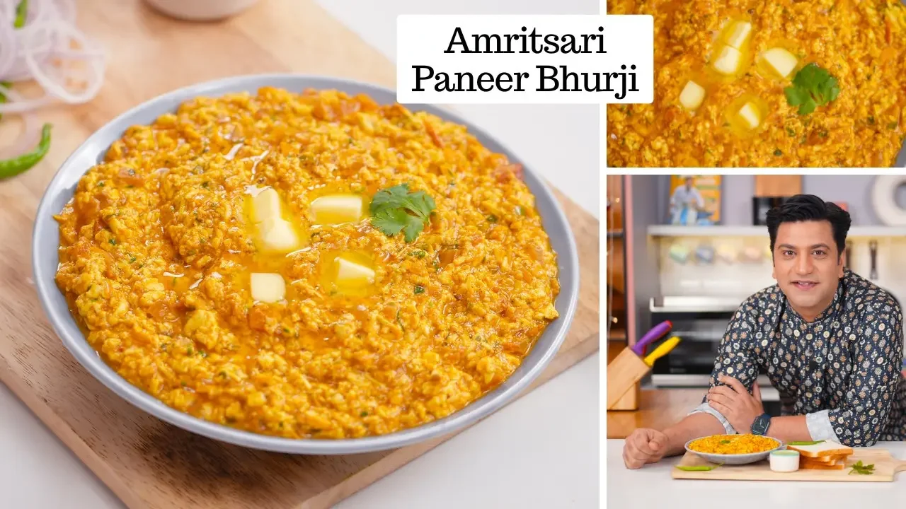 Amritsari Paneer Bhurji | ये आसान भुर्जी बनाके अमृत्सर का स्वाद चखो | Kunal Kapur Recipes | Lunch