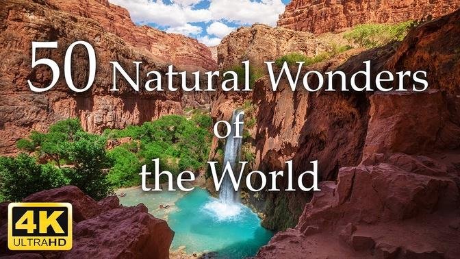 50 Natural Wonders of the World 4K | Videos | wonderful nature | Gan ...