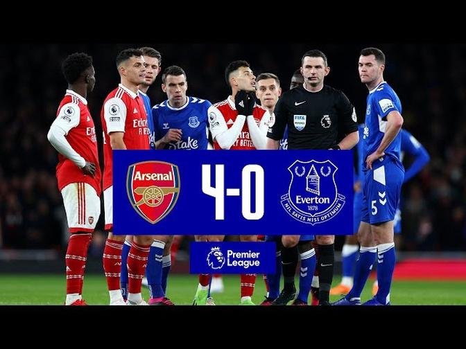 (Premier League 2022/2023): Highlights Arsenal - Everton