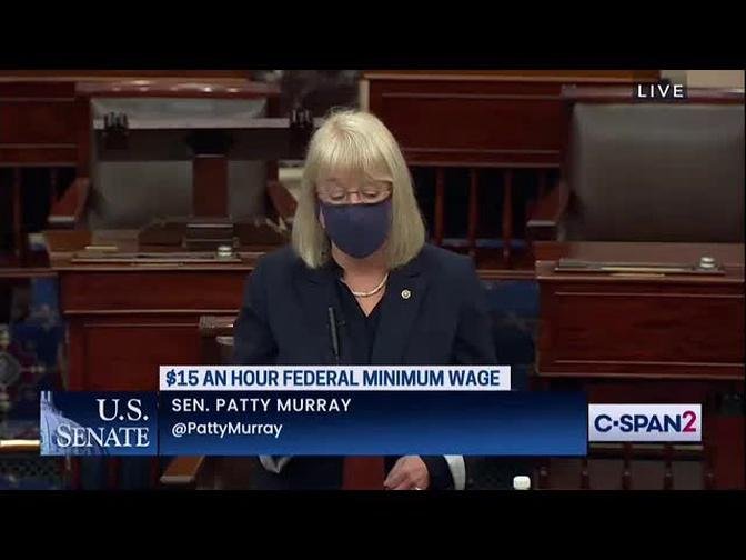 Senator Murray Calls for Senate to Pass COVID-19 Relief Package on the Senate Floor