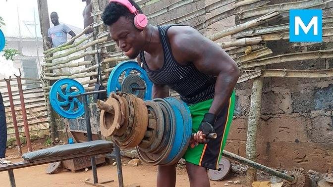 REAL GYM - African Bodybuilders _ Muscle Madness