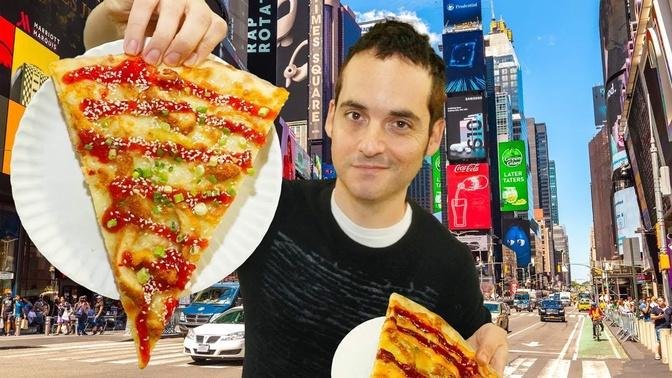 Why are New Yorkers OBSESSED With This Pizza ?