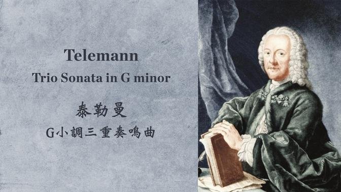 泰勒曼 G小调三重奏鸣曲 Telemann: Trio Sonata in G minor