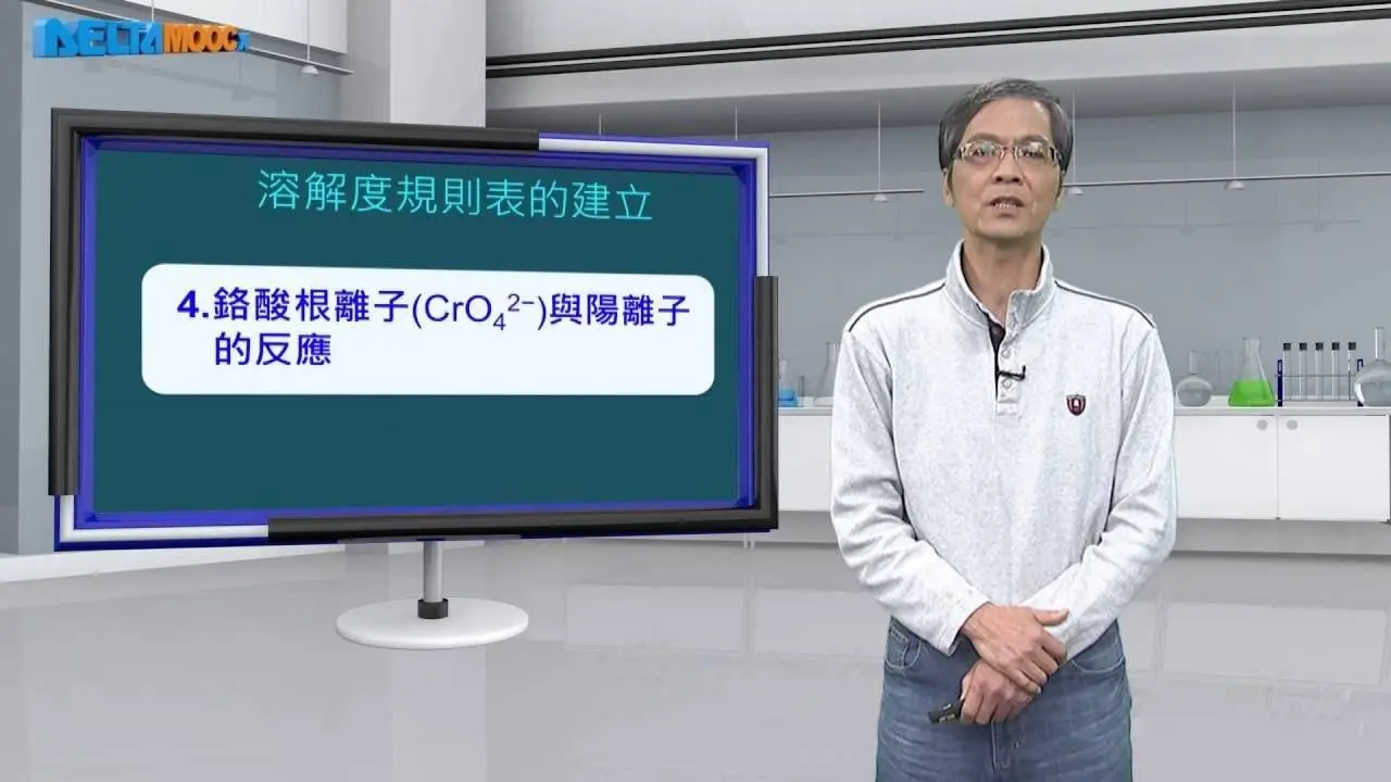 高中化學_必修化學、選修化學I_常見的化學反應_沉澱反應：溶解度規則表的建立_施建輝