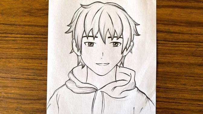 How To Draw Anime Boy How To Draw Animes For Beginners Drawing Tutorial For Beginners Easy 7152