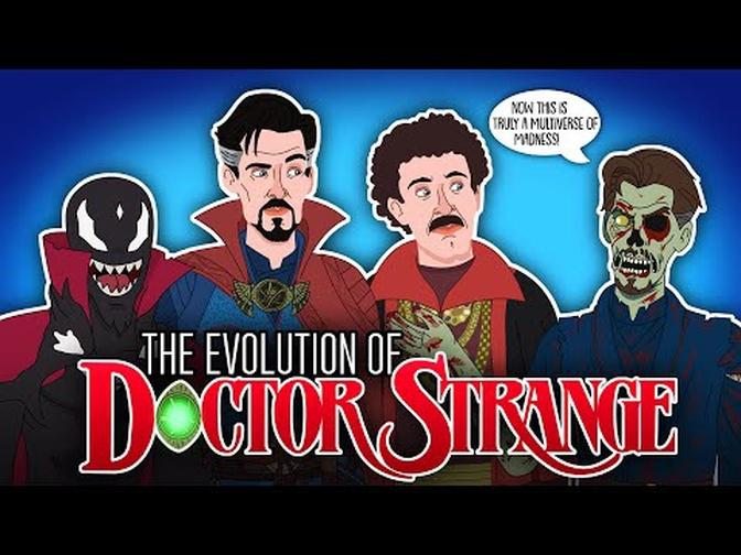 The Evolution Of Doctor Strange (ANIMATED).