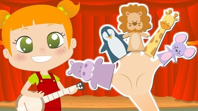 THE FINGER ROCK song 🎶   Learn the names of the fingers   Rock   roll nursery rhymes