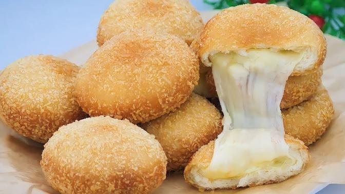 Very tasty! You will make it again and again! Fried cheese croquettes