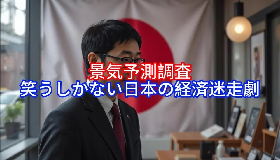 景気予測調査,笑うしかない日本の経済迷走劇