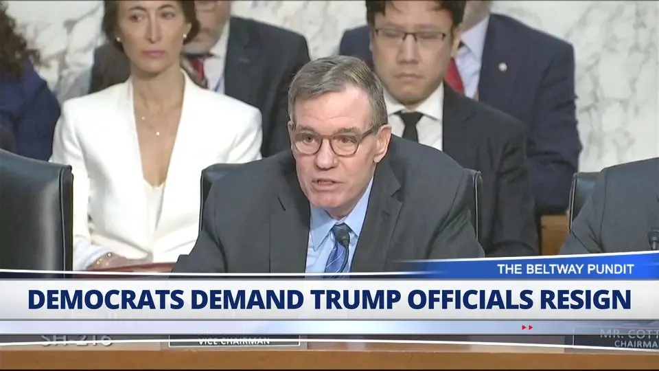 Democrats Demand Trump Officials Resign Over War Plan Fallout