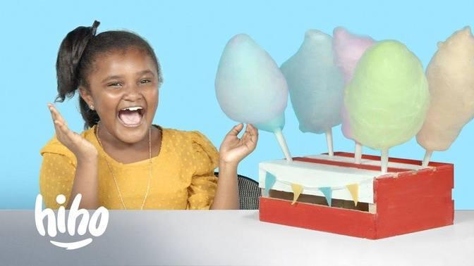 Kids Try Crazy Cotton Candy Flavors | Kids Try | HiHo Kids | Videos ...