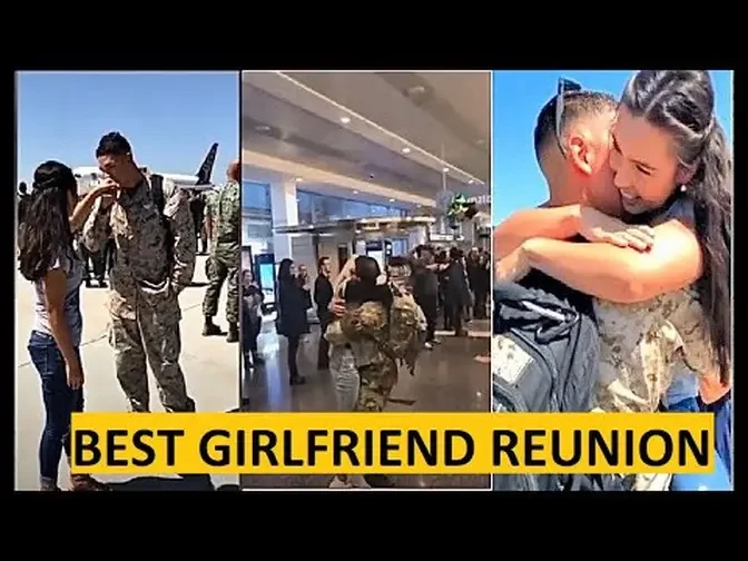 BEST GIRLFRIENDS REUNION! Soldiers Surprising loving ones💘