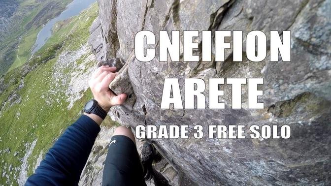 My First Ascent of Cneifion Arete (Grade 3 Scramble)