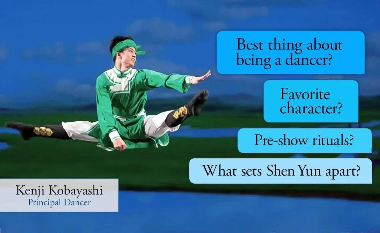 Q&A with Shen Yun Principal Dancer Kenji Kobayashi