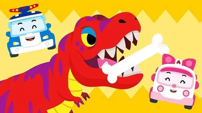 Brachiosaurus & Ankylosaurus _ Dinosaur Song _ Songs for Children _ Robocar POLI - Nursery Rhymes Brachiosaurus & Ankylosaurus _ Dinosaur Song _ Songs for Children _ Robocar POLI - Nursery Rhymes