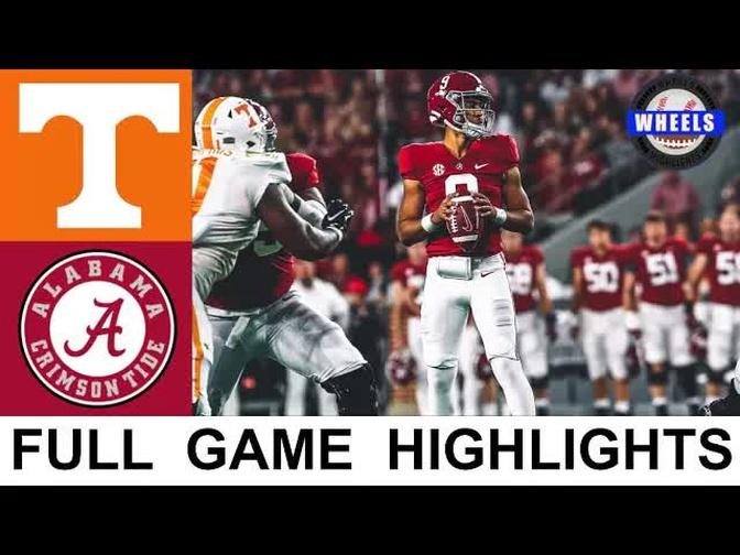 4 Alabama vs Tennessee Highlights College Football Week 8 2021