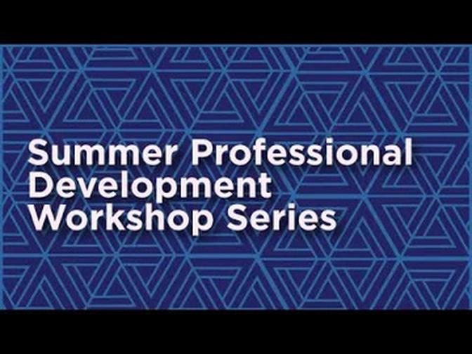 Professional Development Series: Wellness and Wellbeing