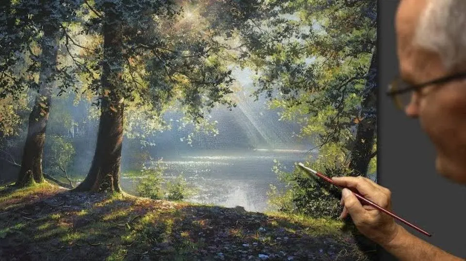 夏日奇观 最美的夏日风景 艺术家-- Viktor Yushkevich