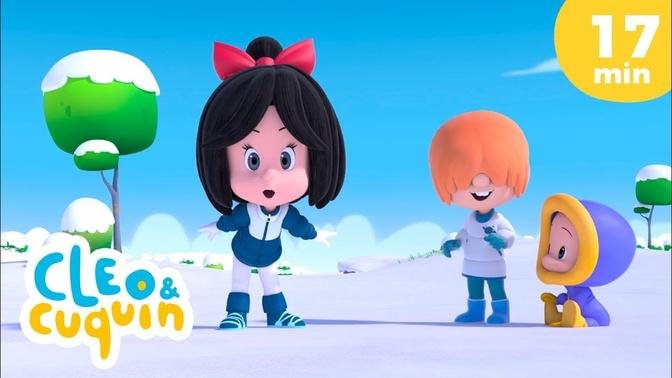 Winter Games and more full episodes of Cleo y Cuquin | The Telerin Family