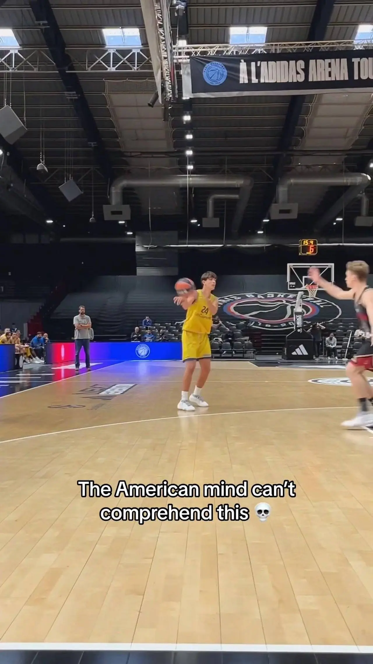 Real basketball 😇