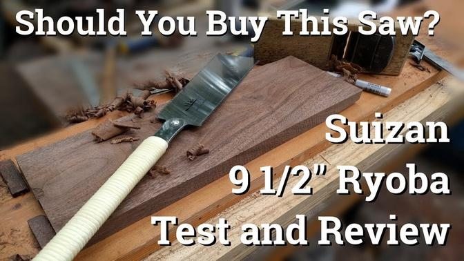 Suizan Ryoba Test and Review - Japanese Handsaw Review