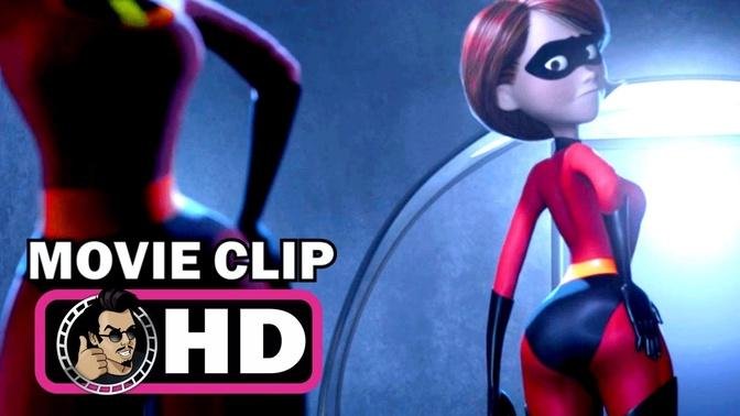 THE INCREDIBLES Movie Clip Elastigirl Breaks In FULL HD Pixar Disney