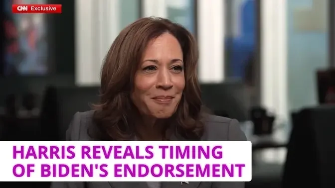 Harris Reveals Biden's July 21 Phone Call About Dropping Out