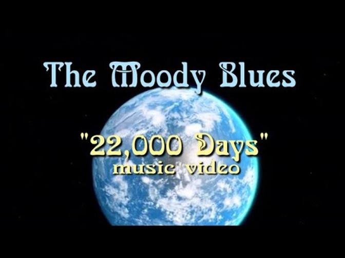 THE MOODY BLUES "22,000 Days" music video w/lyrics. 1981 deep cut. Video by Visualize Prog, 2022