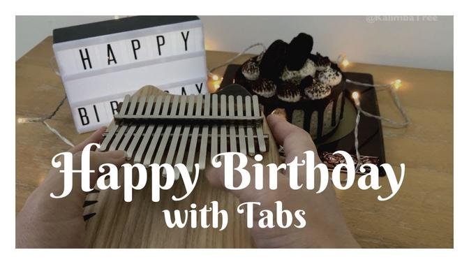 【Kalimba Tabs】Happy Birthday Kalimba Cover (Join the _Happy Kalimba ...