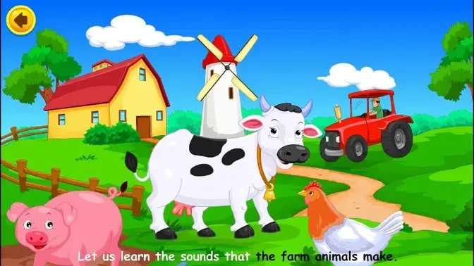 Farm Animals Song Animals Sounds Nursery Rhymes Learn Animals and Animal  Sounds