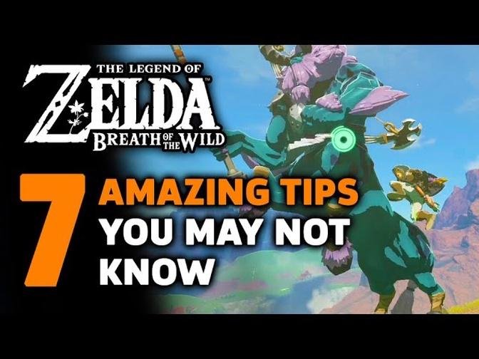 7 More Amazing Things I Wish I Knew In Zelda: Breath Of The Wild